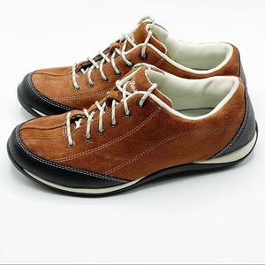 L.L. Bean Beansport Lace Up Suede Sneaker Shoe